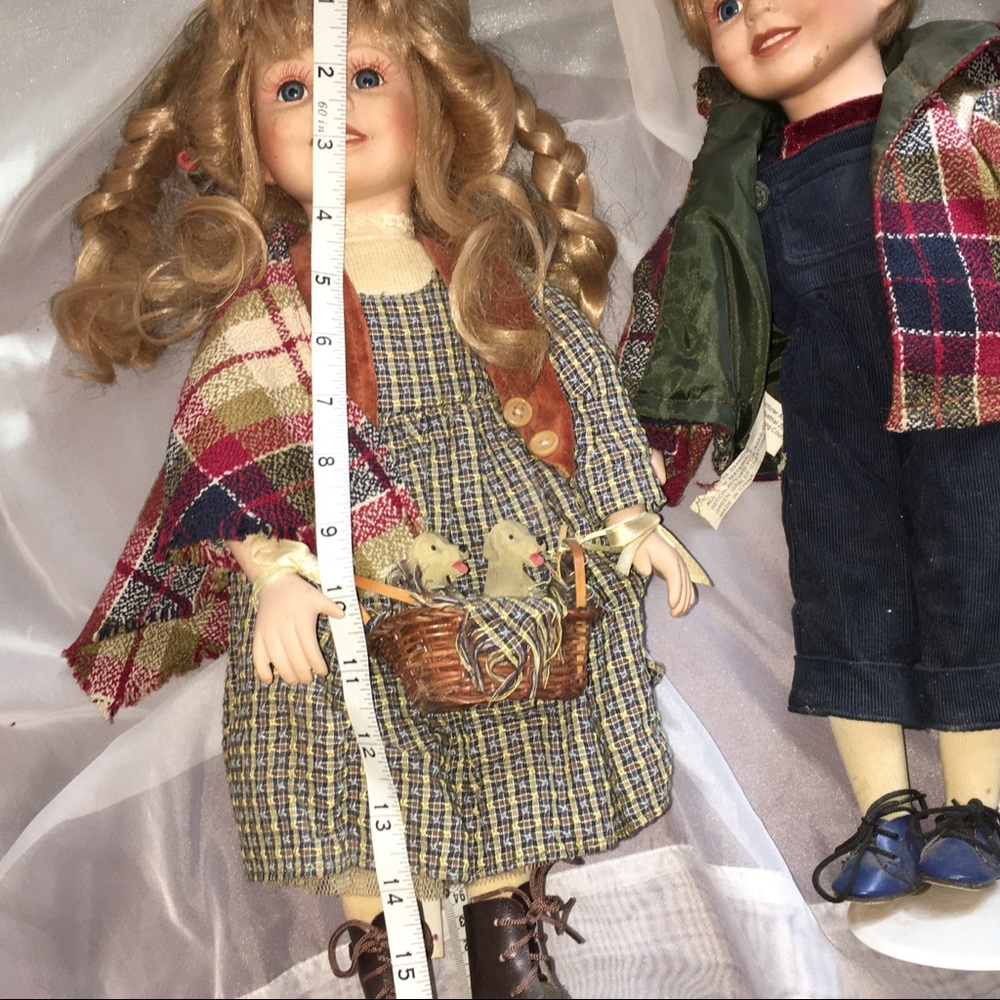 Collectible Memories porcelain handcrafted dolls